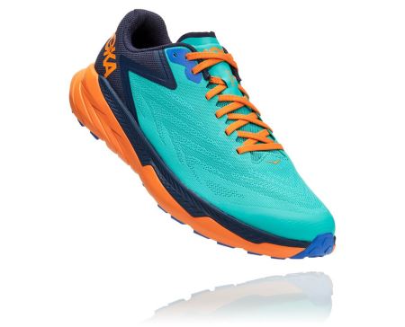 Hoka One One Zinal Homem - Tenis Corrida Trilha Atlantis / Outer Space | PT-QOBsupP